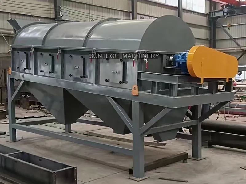 closed rotary drum screen